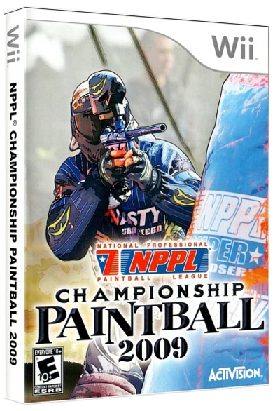 NPPL Championship Paintball 2009 box art