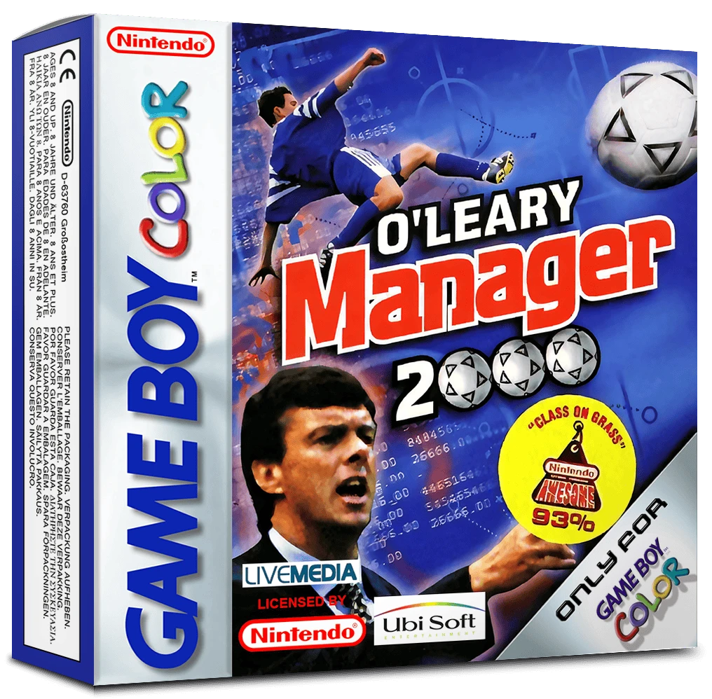 O'Leary Manager 2000 box art