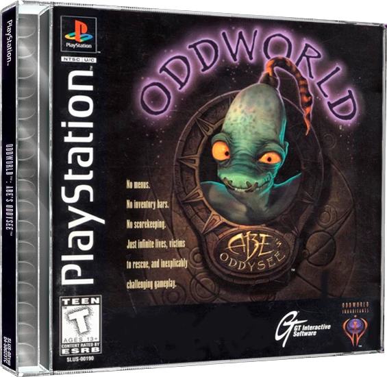 Oddworld Abe's Oddysee box art