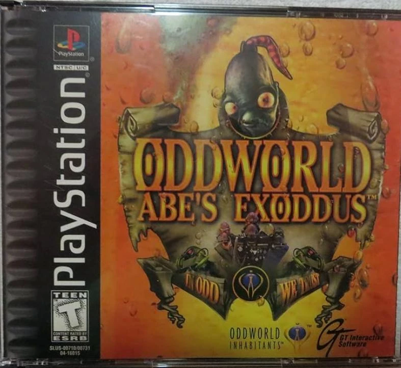 Oddworld Abes Exoddus box art