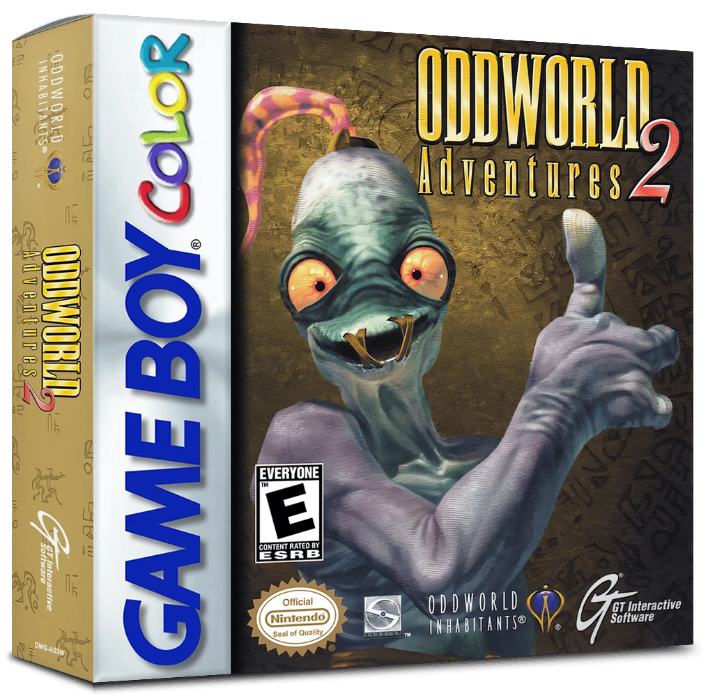 Oddworld Adventures 2 box art