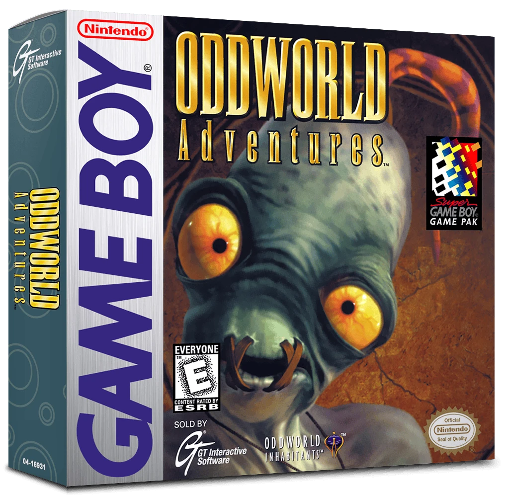 Oddworld Adventures box art