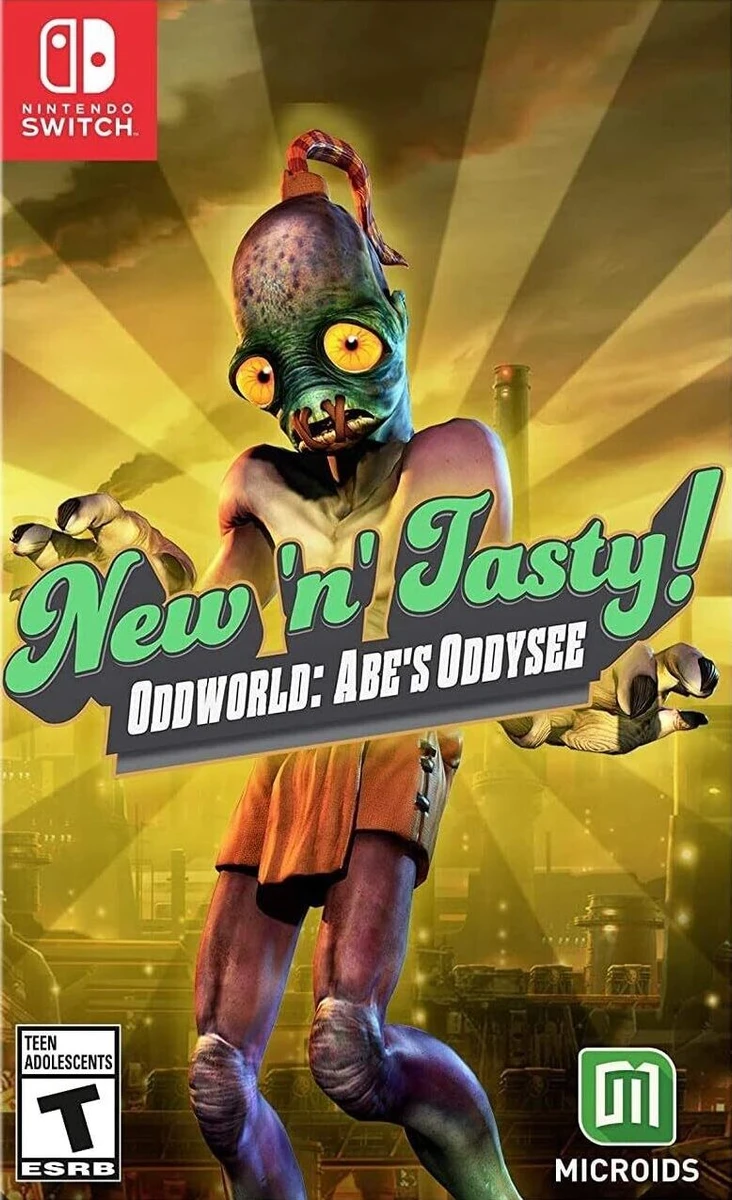 Oddworld New 'n Tasty box art