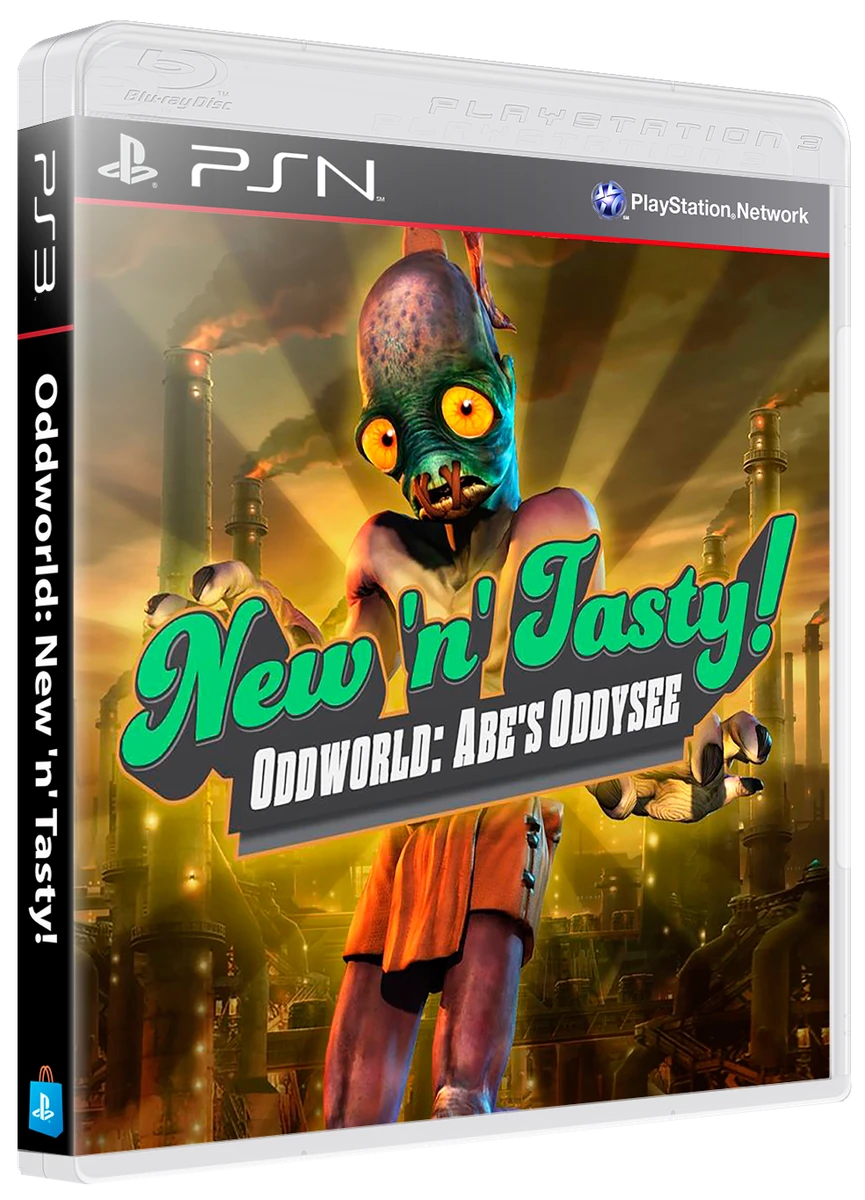 Oddworld New 'n Tasty box art