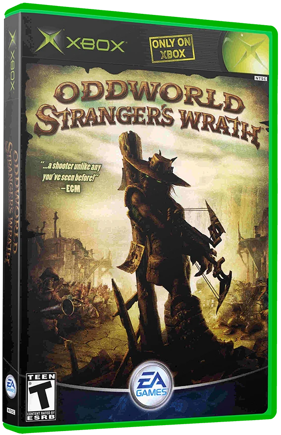 Oddworld Stranger's Wrath box art