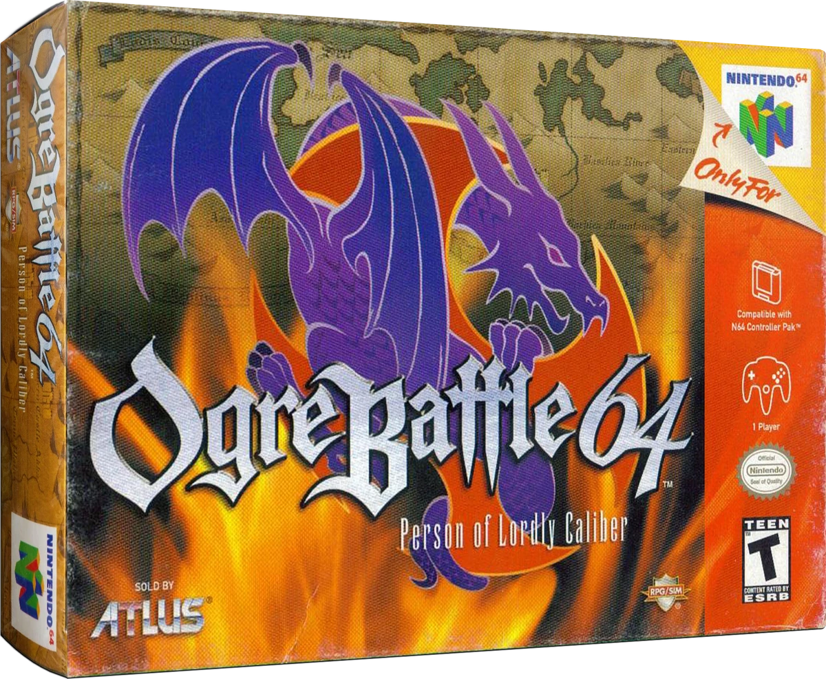 Ogre Battle 64: Person of Lordly Caliber box art