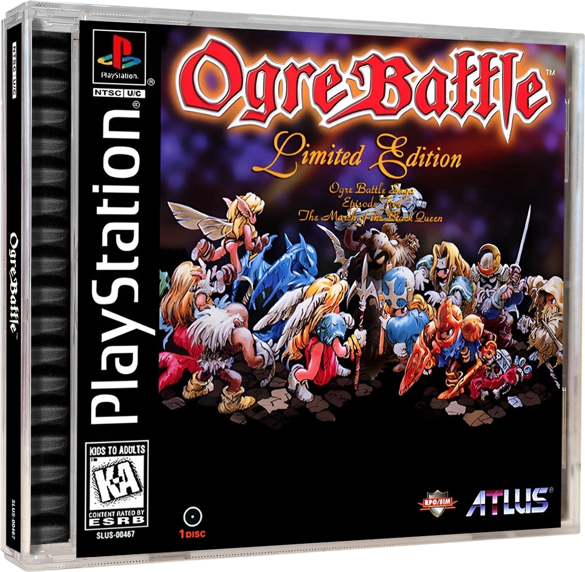 Ogre Battle box art