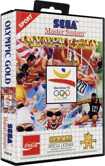 Olympic Gold Barcelona 92 box art