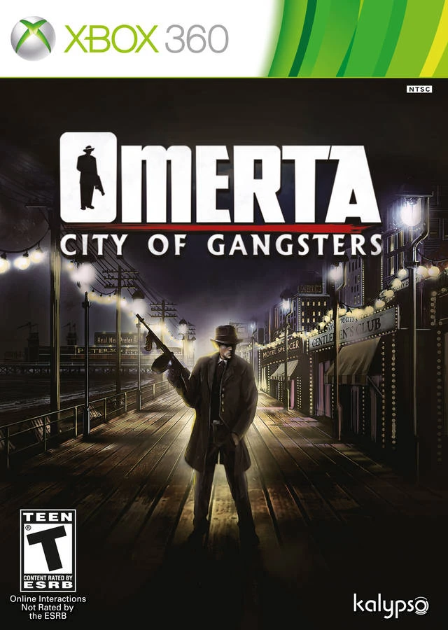 Omerta: City of Gangsters box art