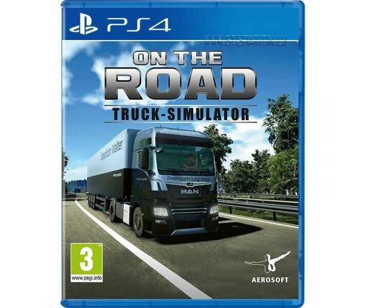 On the Road: Truck Simulator box art