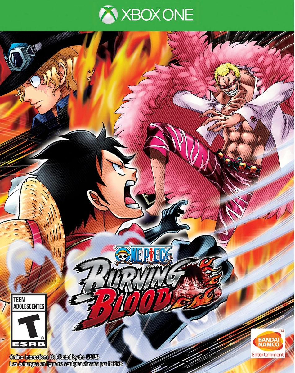 One Piece Burning Blood box art