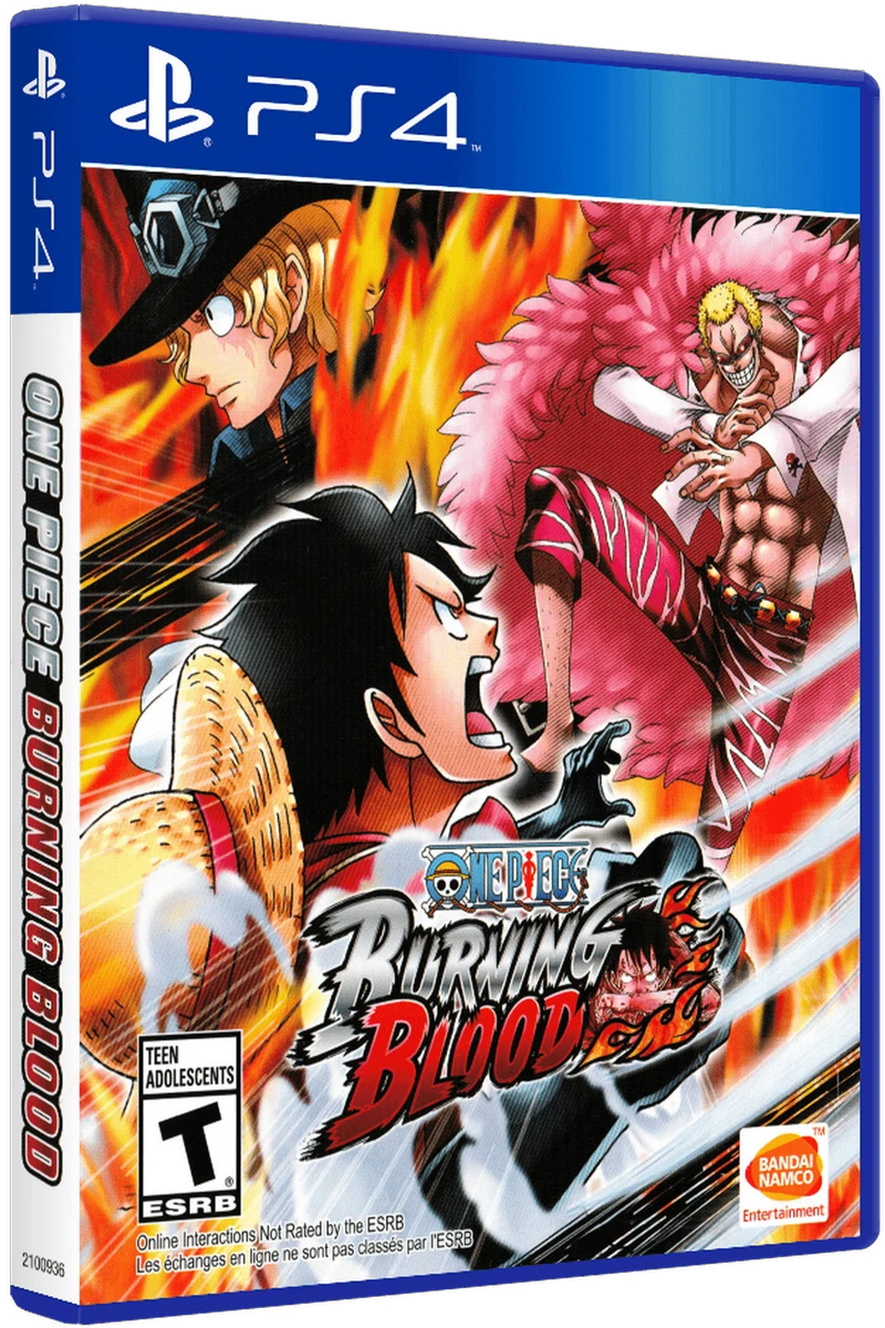 One Piece Burning Blood box art