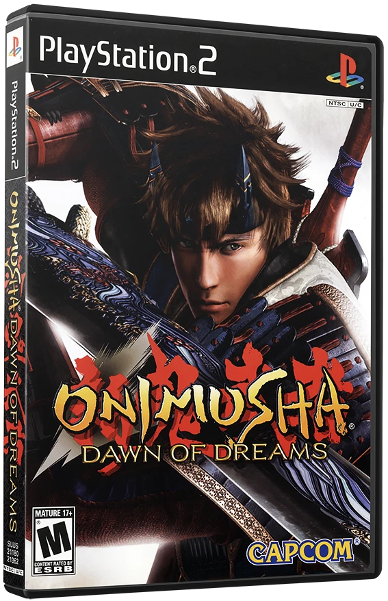 Onimusha Dawn of Dreams box art