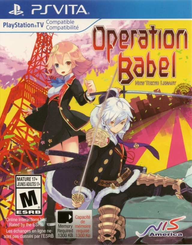 Operation Babel New Tokyo Legacy box art