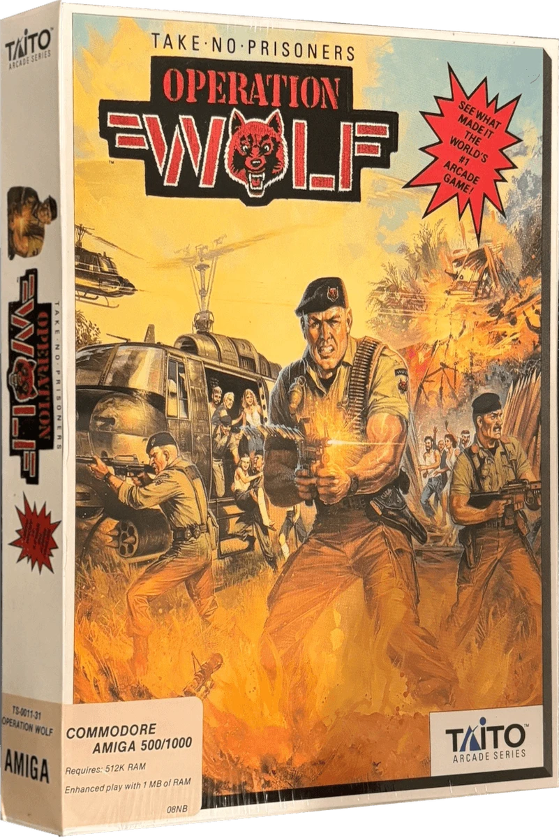 Operation Wolf box art