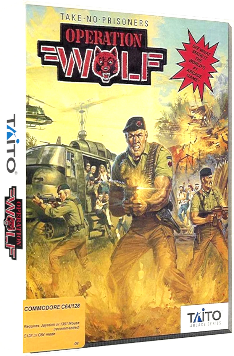 Operation Wolf box art