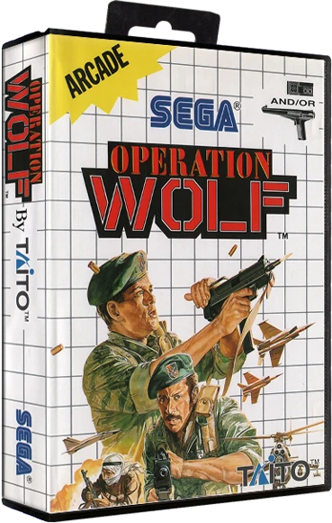 Operation Wolf box art