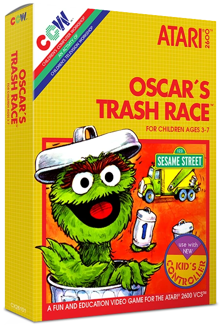 Oscar?s Trash Race box art
