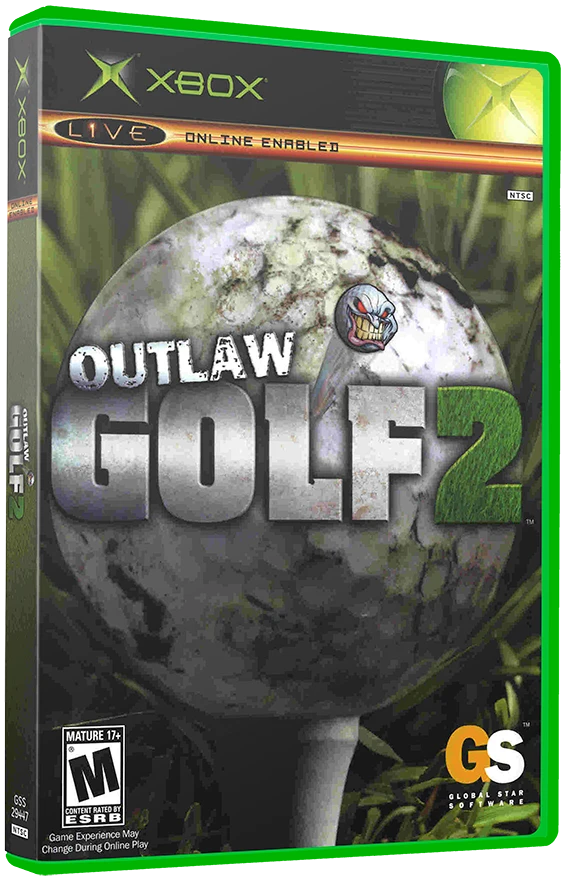 Outlaw Golf 2 box art