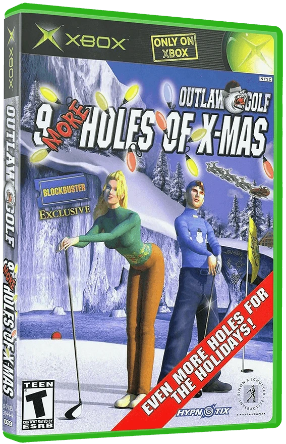 Outlaw Golf: 9 More Holes of X-Mas box art