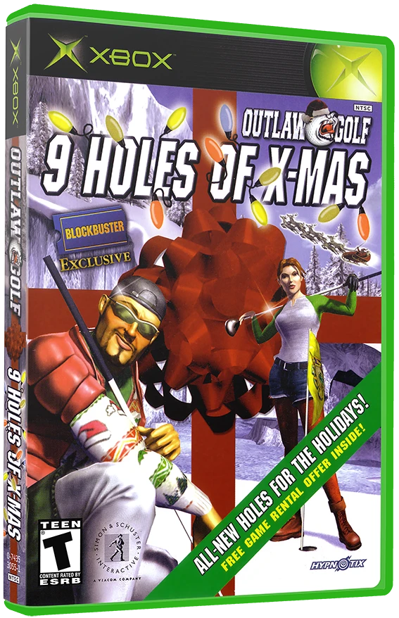 Outlaw Golf: Holiday Golf box art
