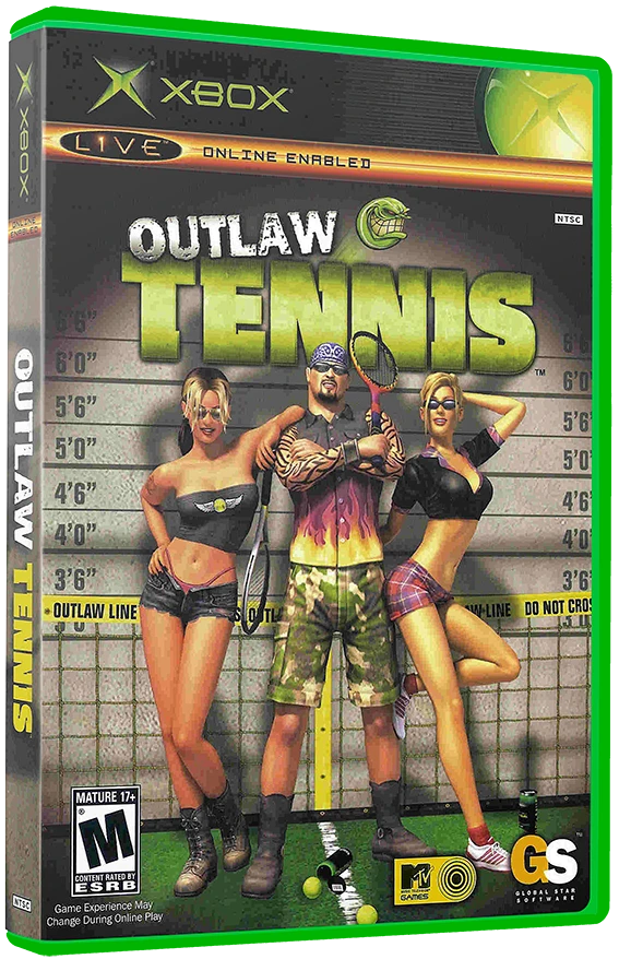 Outlaw Tennis box art
