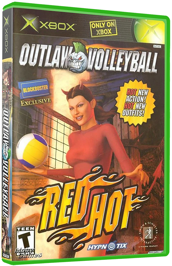 Outlaw Volleyball Red Hot box art
