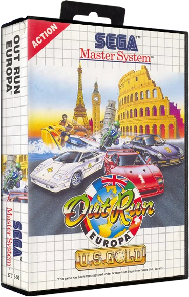OutRun Europa box art