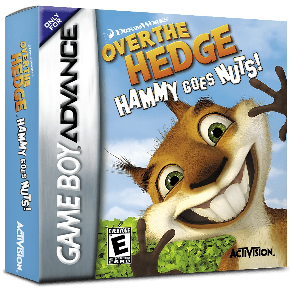Over The Hedge: Hammy Goes Nuts box art