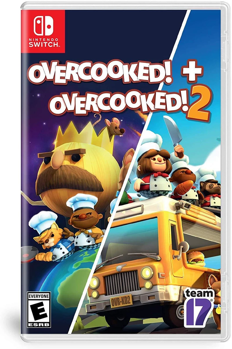 Overcooked + Overcooked 2 box art