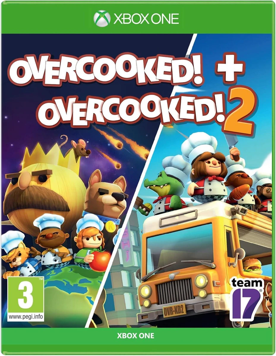 Overcooked! + Overcooked! 2 box art