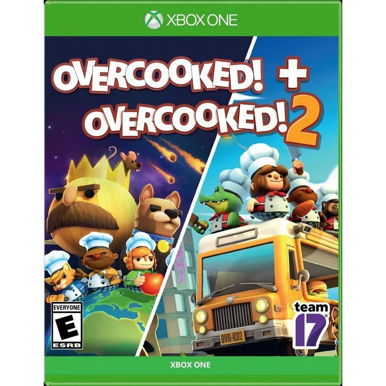 Overcooked + Overcooked 2 box art