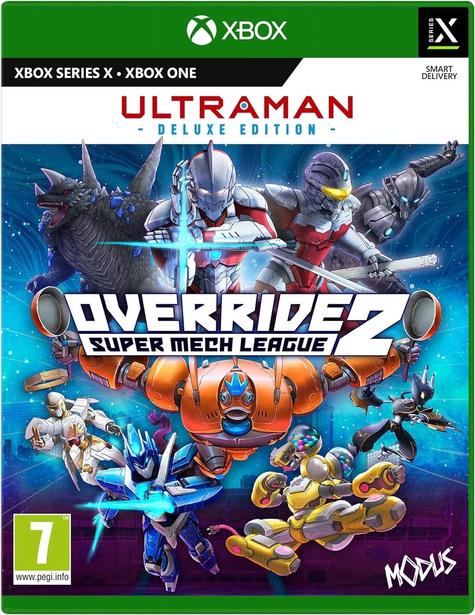 Override 2: Super Mech League [Ultraman Deluxe Edition] box art