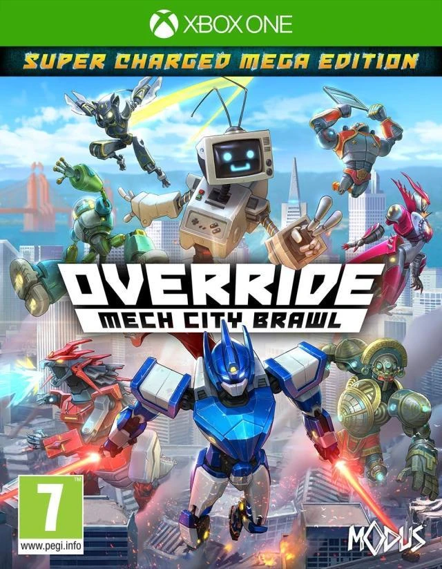Override Mech City Brawl box art