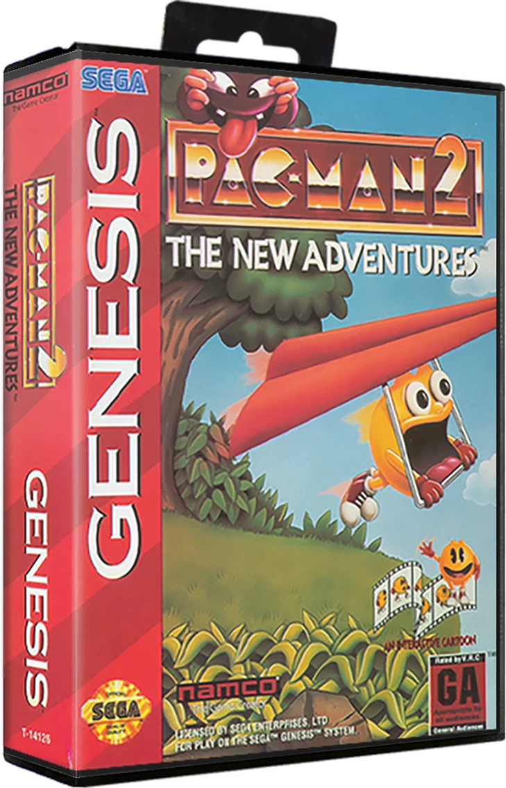 Pac-Man 2 The New Adventures [Cardboard Box] box art