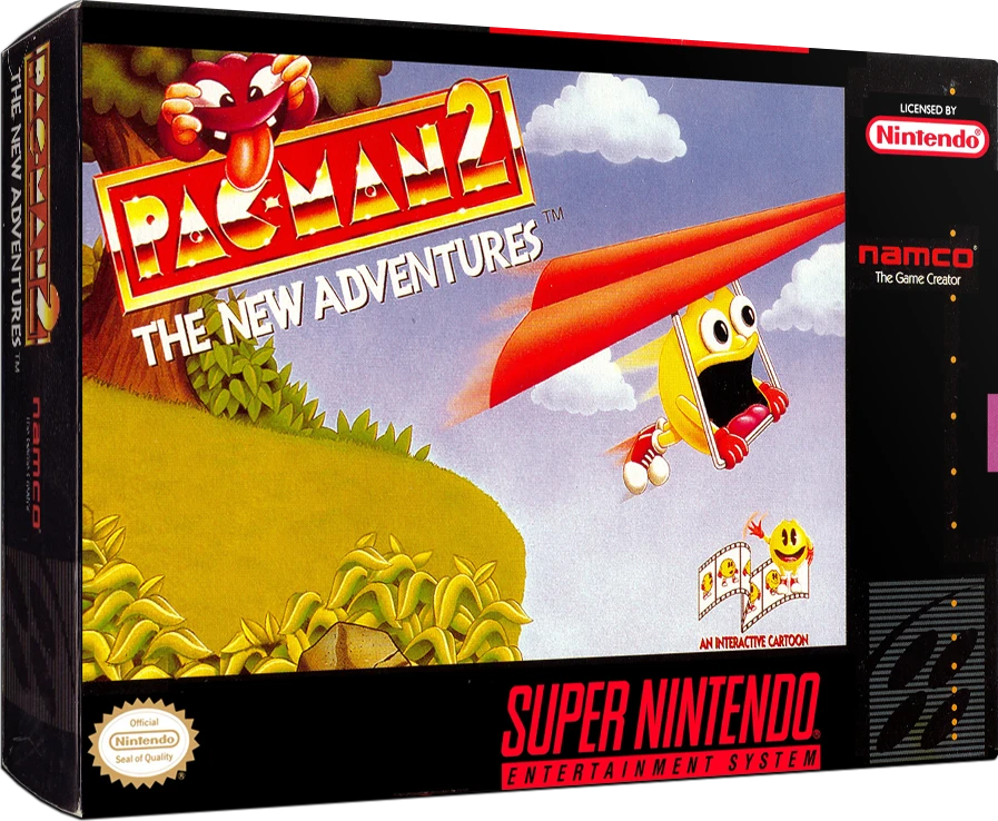 Pac-Man 2 The New Adventures [Holographic Cover] box art
