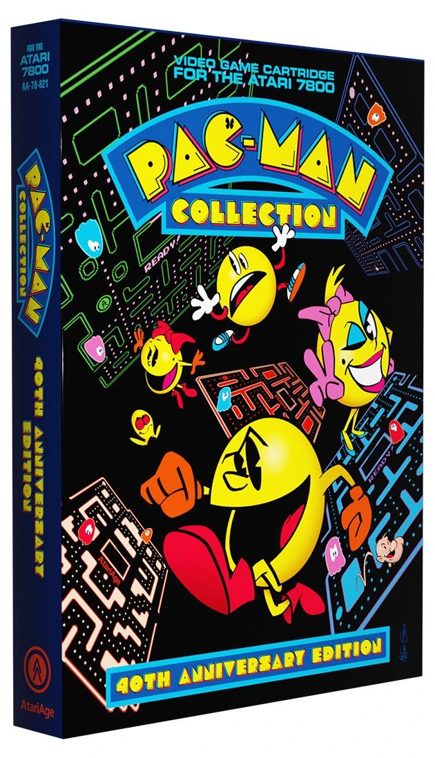 Pac-Man Collection: 40th Anniversary Edition [Homebrew] box art
