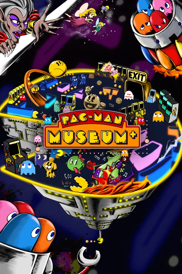 Pac-Man Museum Plus box art