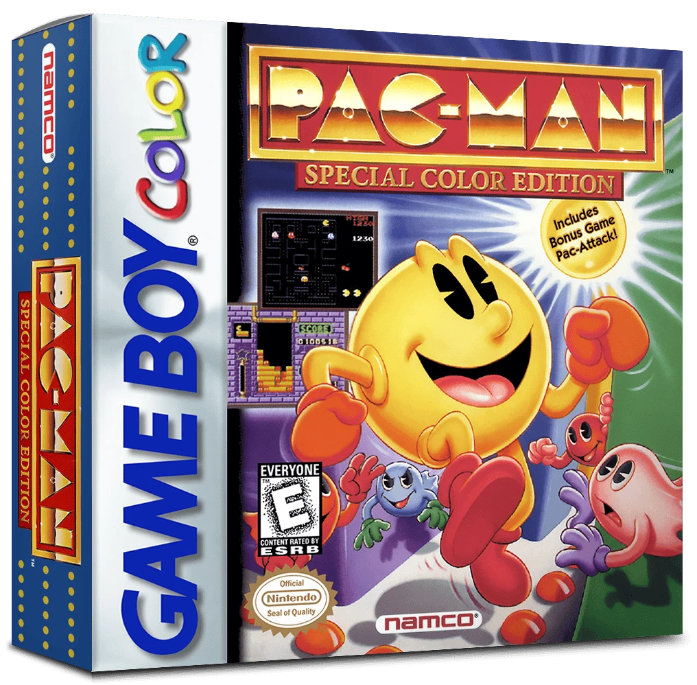 Pac-Man Special Color Edition box art