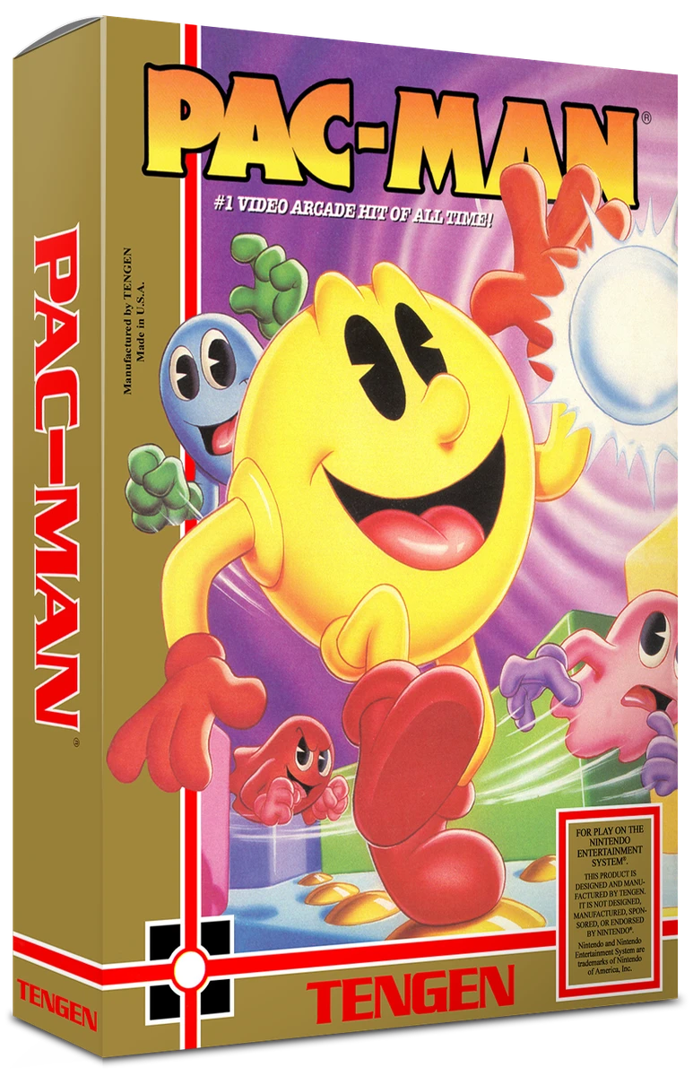 Pac-Man [Tengen] box art