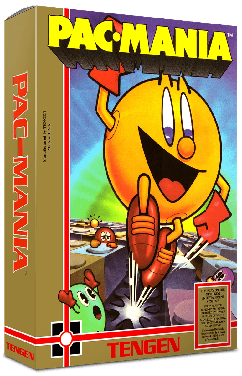 Pac-Mania box art