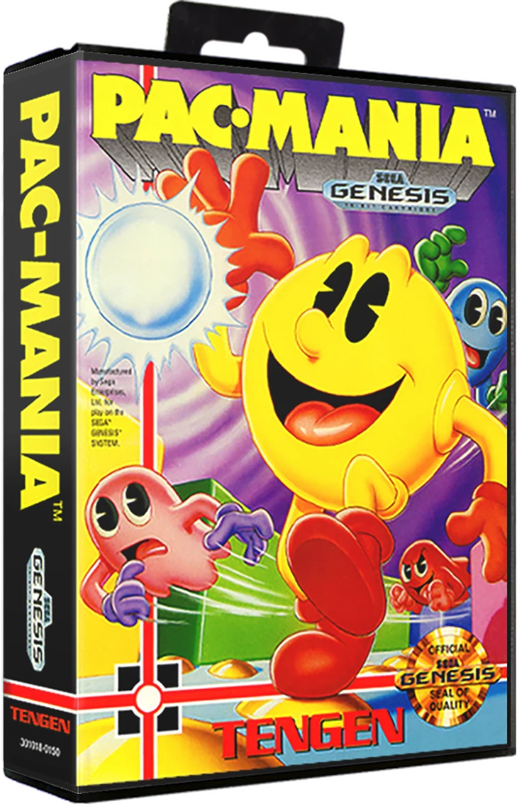 Pac-Mania box art