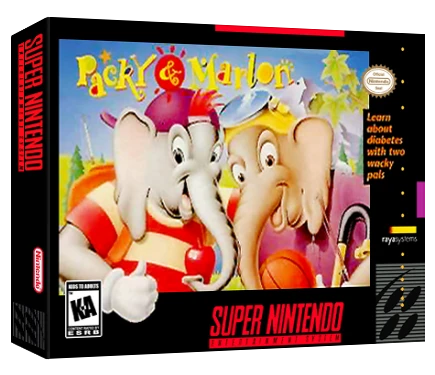 Packy and Marlon box art