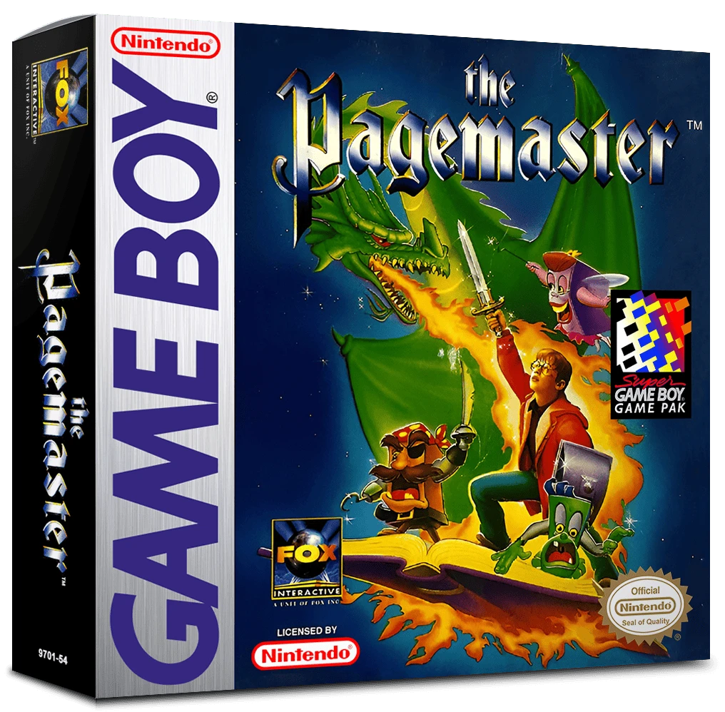 Pagemaster box art