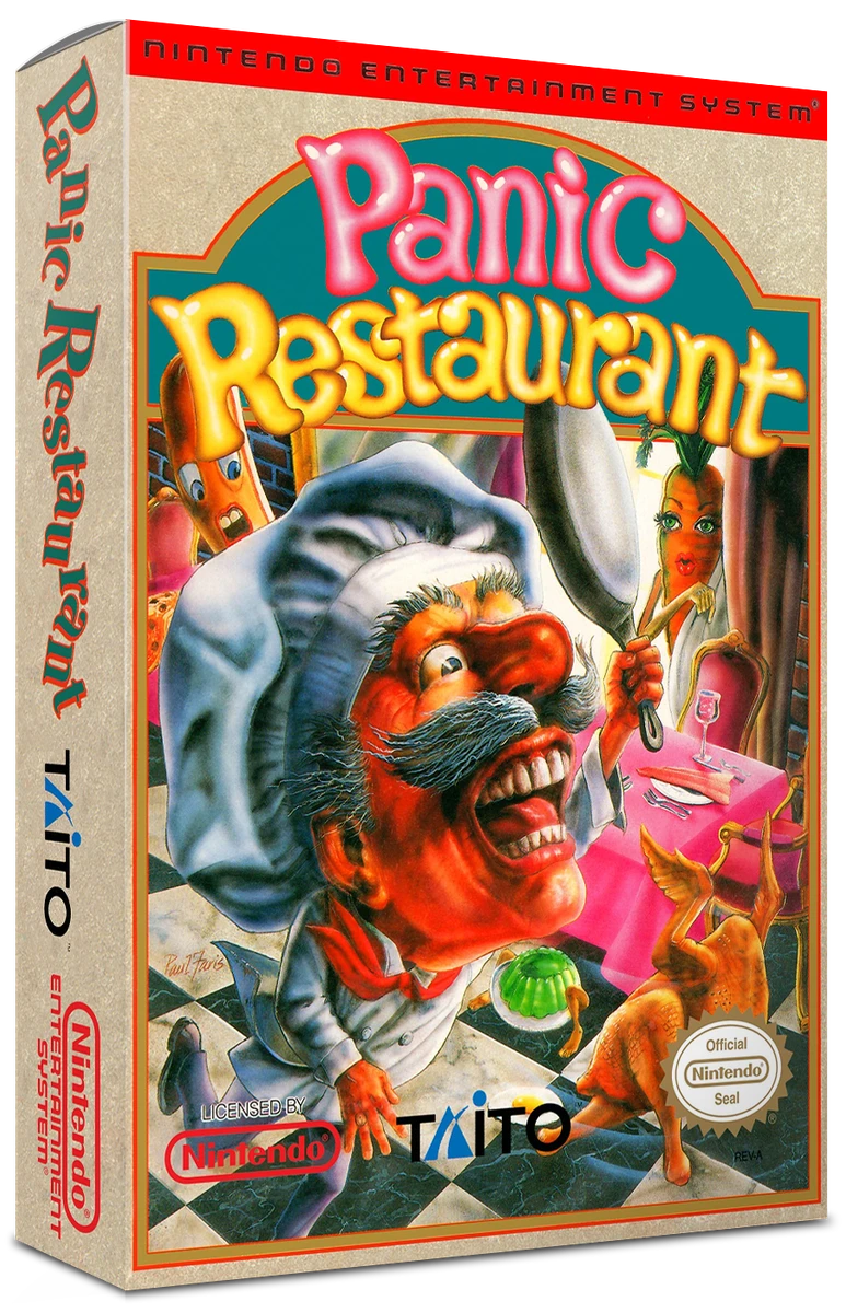 Panic Restaurant box art