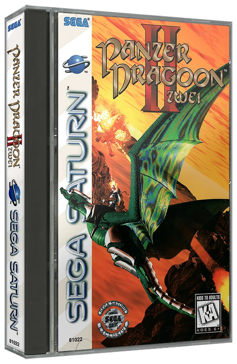 Panzer Dragoon II Zwei box art