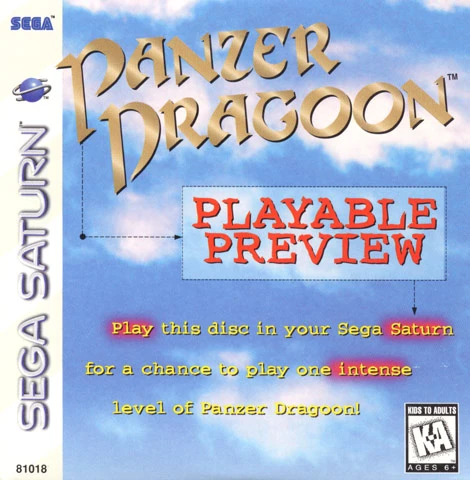 Panzer Dragoon Playable Preview box art