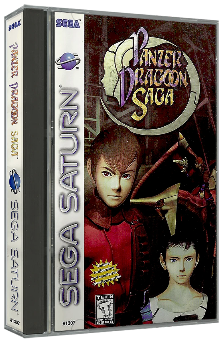 Panzer Dragoon Saga box art