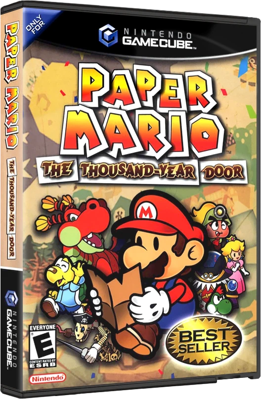 Paper Mario RPG box art