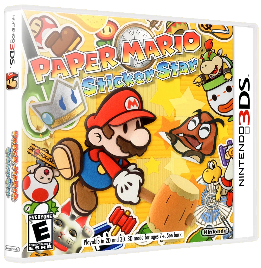 Paper Mario: Sticker Star box art